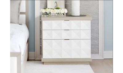 Axiom 3-Drawers Nightstand-Nightstands-Leahyco