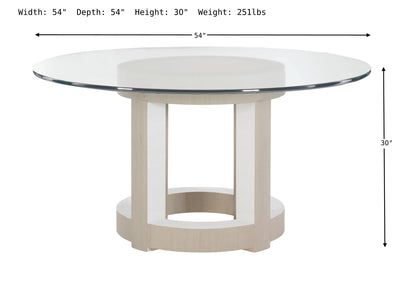 Axiom Round Dining Table-Dining Tables-Leahyco