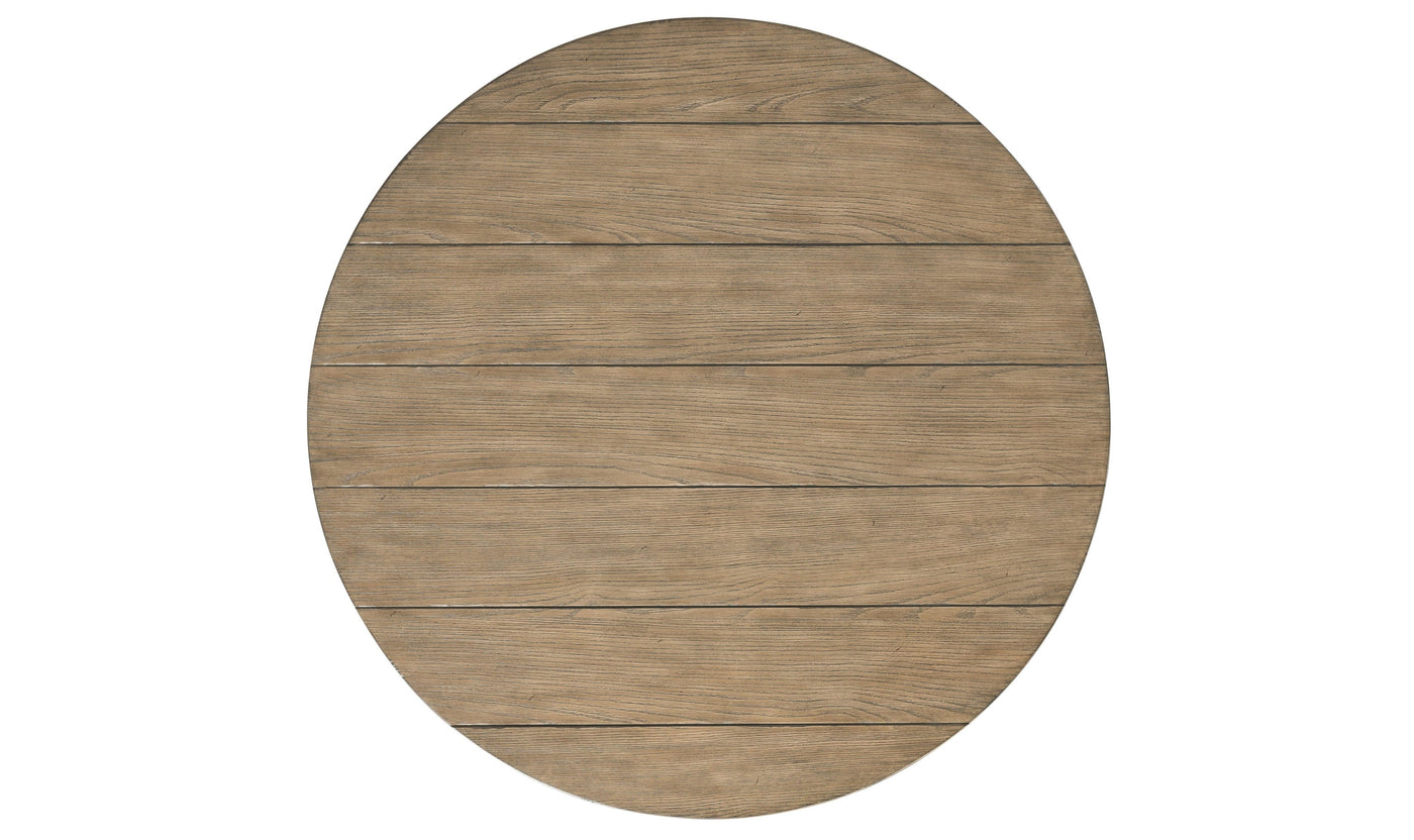 Barrington Two Tone Round Cocktail Table-Coffee Tables-Leahyco