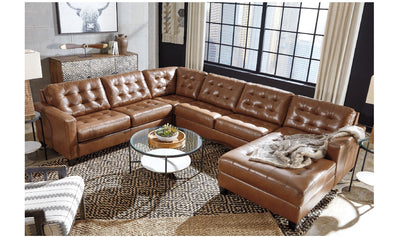 Baskove Sectional-Sectional Sofas-Leahyco