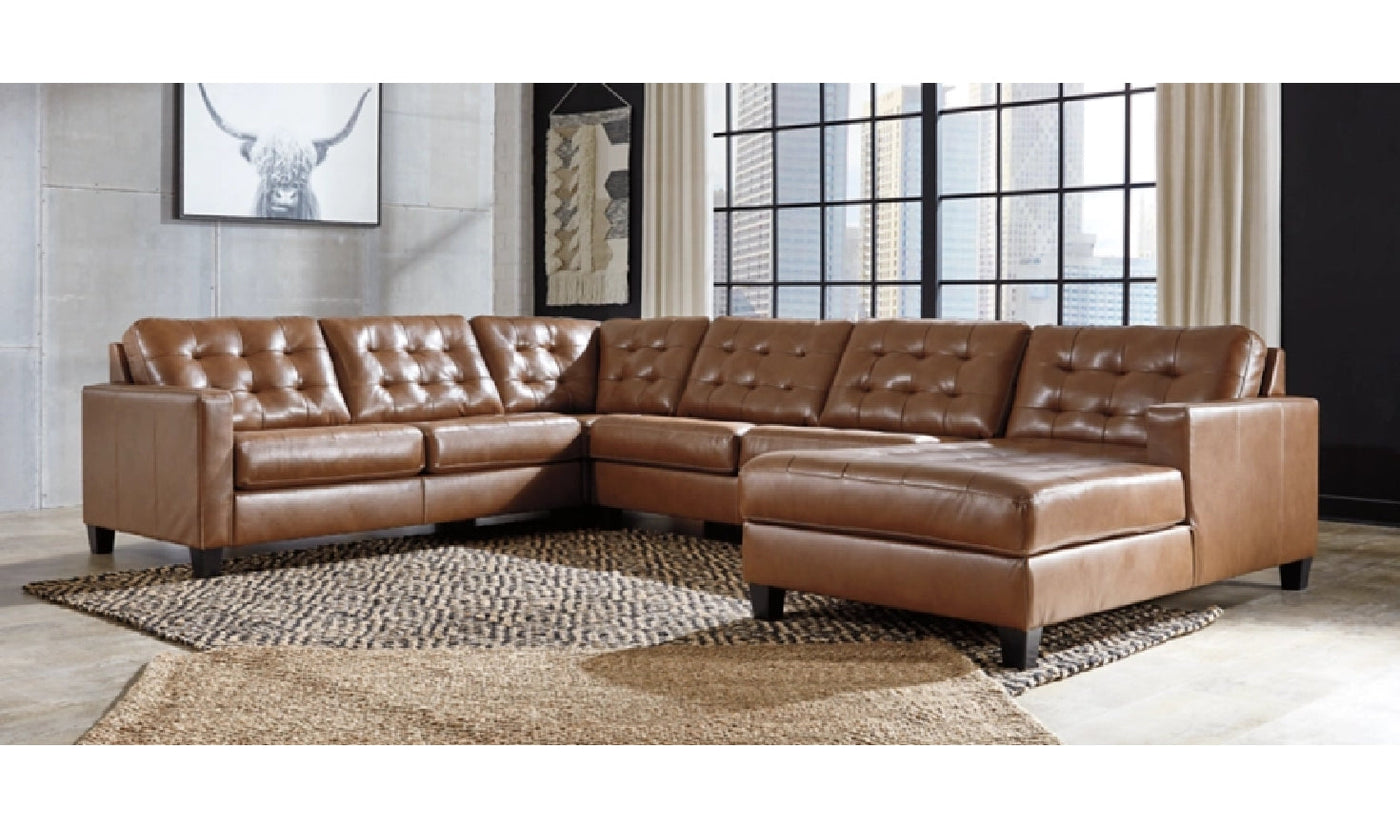 Baskove Sectional-Sectional Sofas-Leahyco