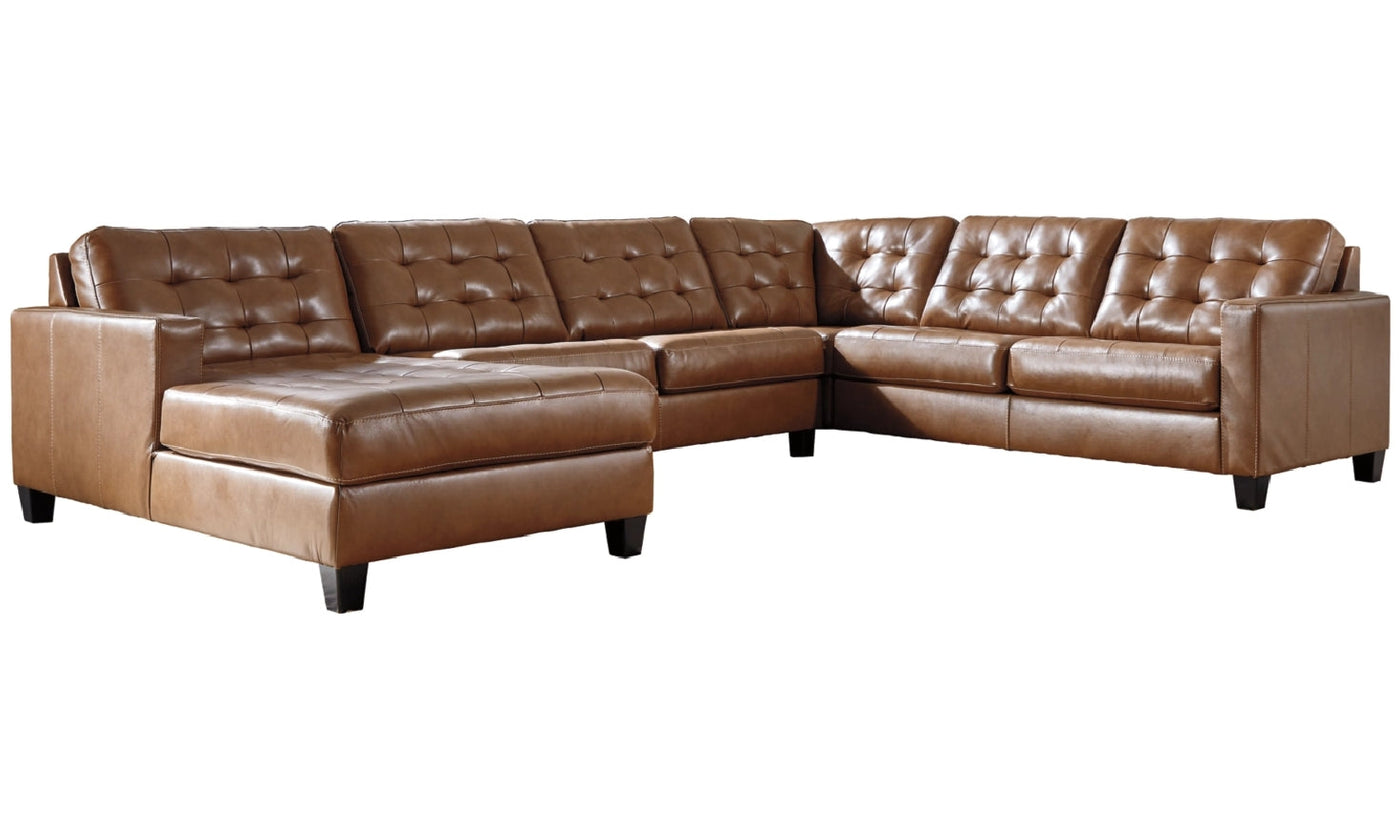 Baskove Sectional-Sectional Sofas-Leahyco