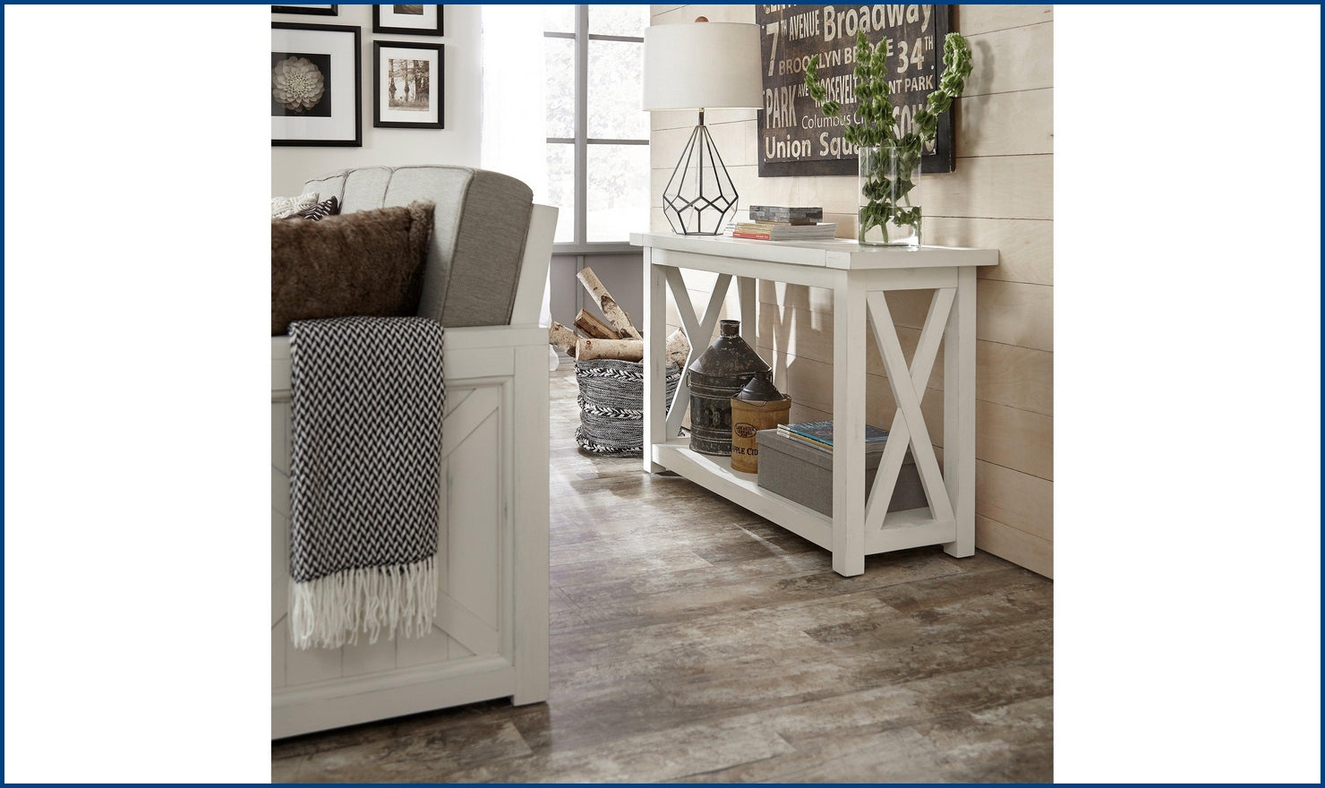 Bay Lodge Console Table by homestyles-Console Tables-Leahyco