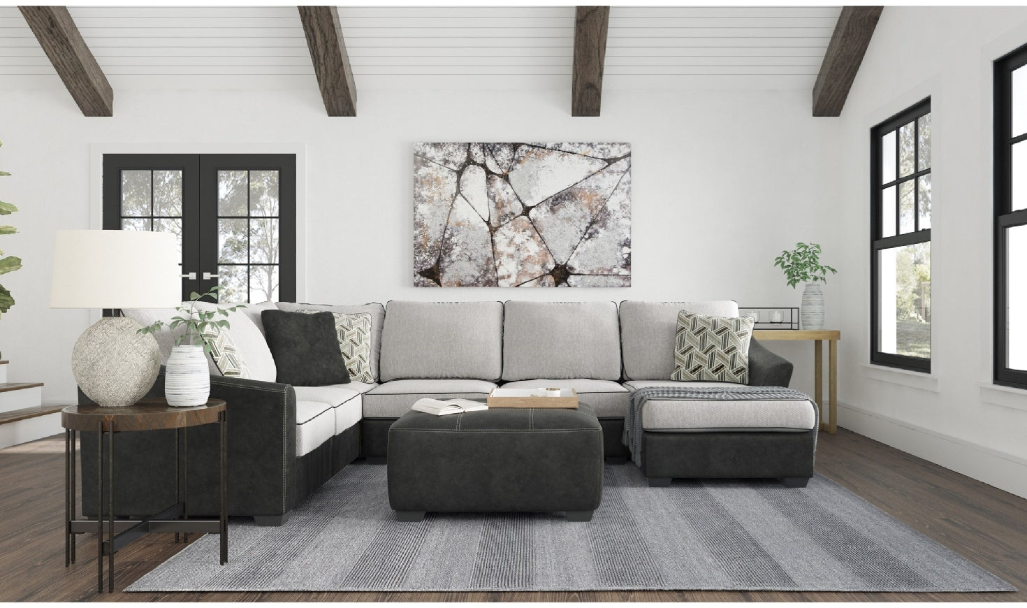 Bilgray Sectional-Sectional Sofas-Leahyco