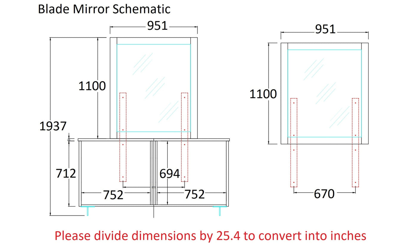 Blade Mirror-Mirrors-Leahyco