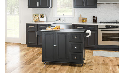 Blanche Kitchen Cart 1 by homestyles-Cabinets-Leahyco