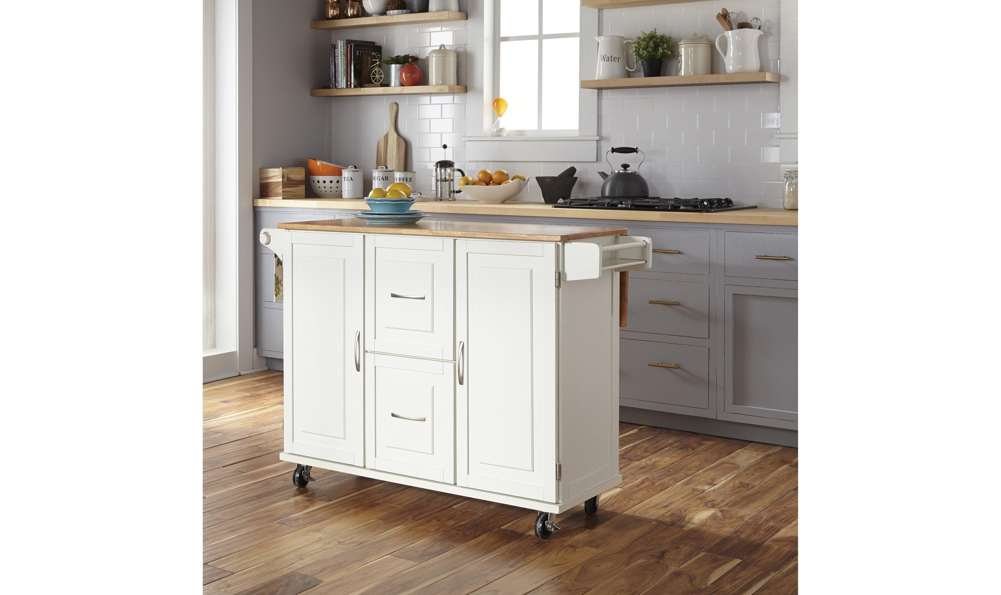 Blanche Kitchen Cart 7 by homestyles-Cabinets-Leahyco