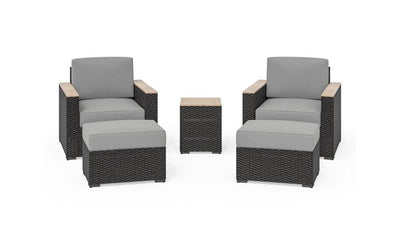 Boca Raton 5-Piece Outdoor Set by homestyles-Patio-Leahyco