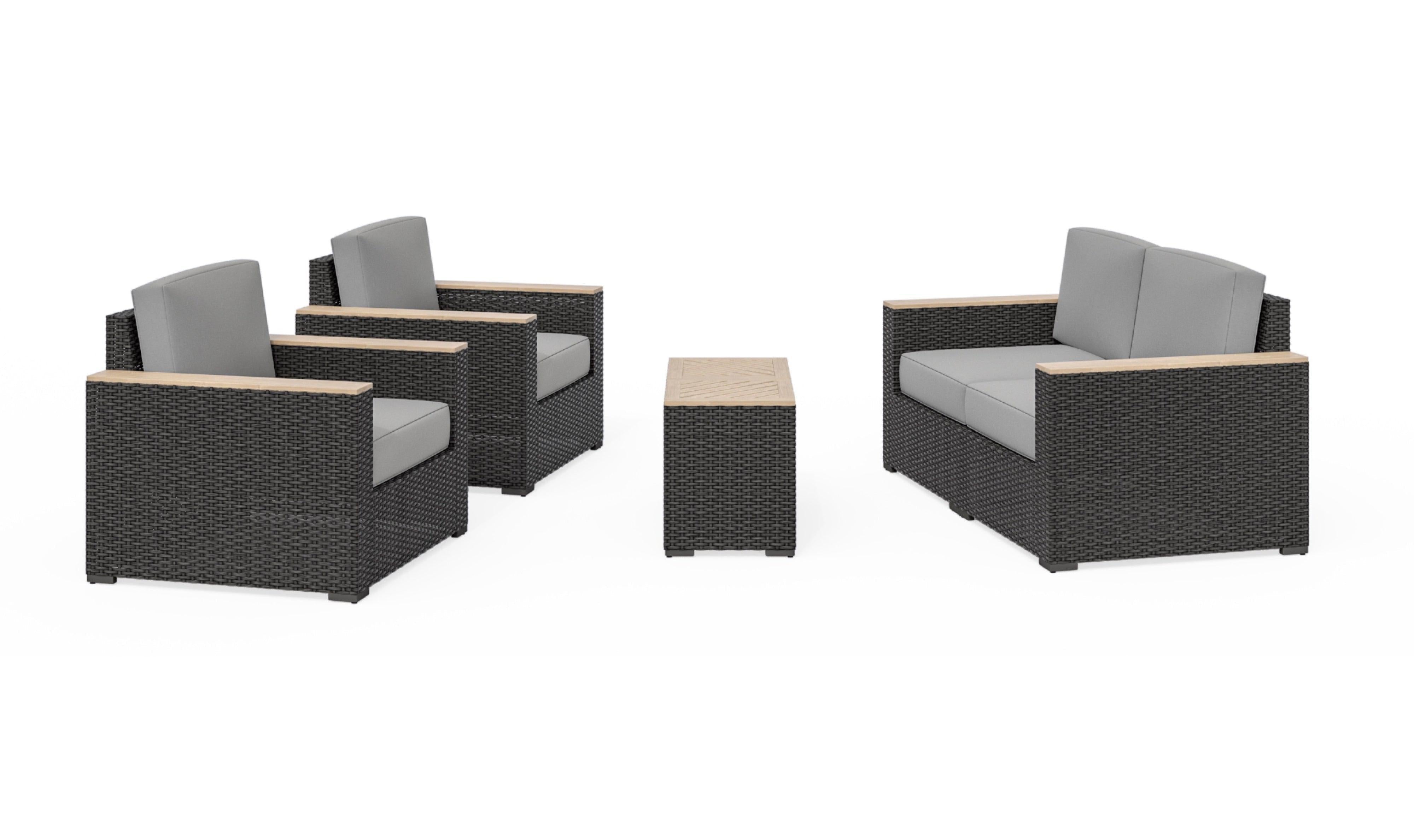 Boca Raton 5-Piece Outdoor Set by homestyles-Patio-Leahyco