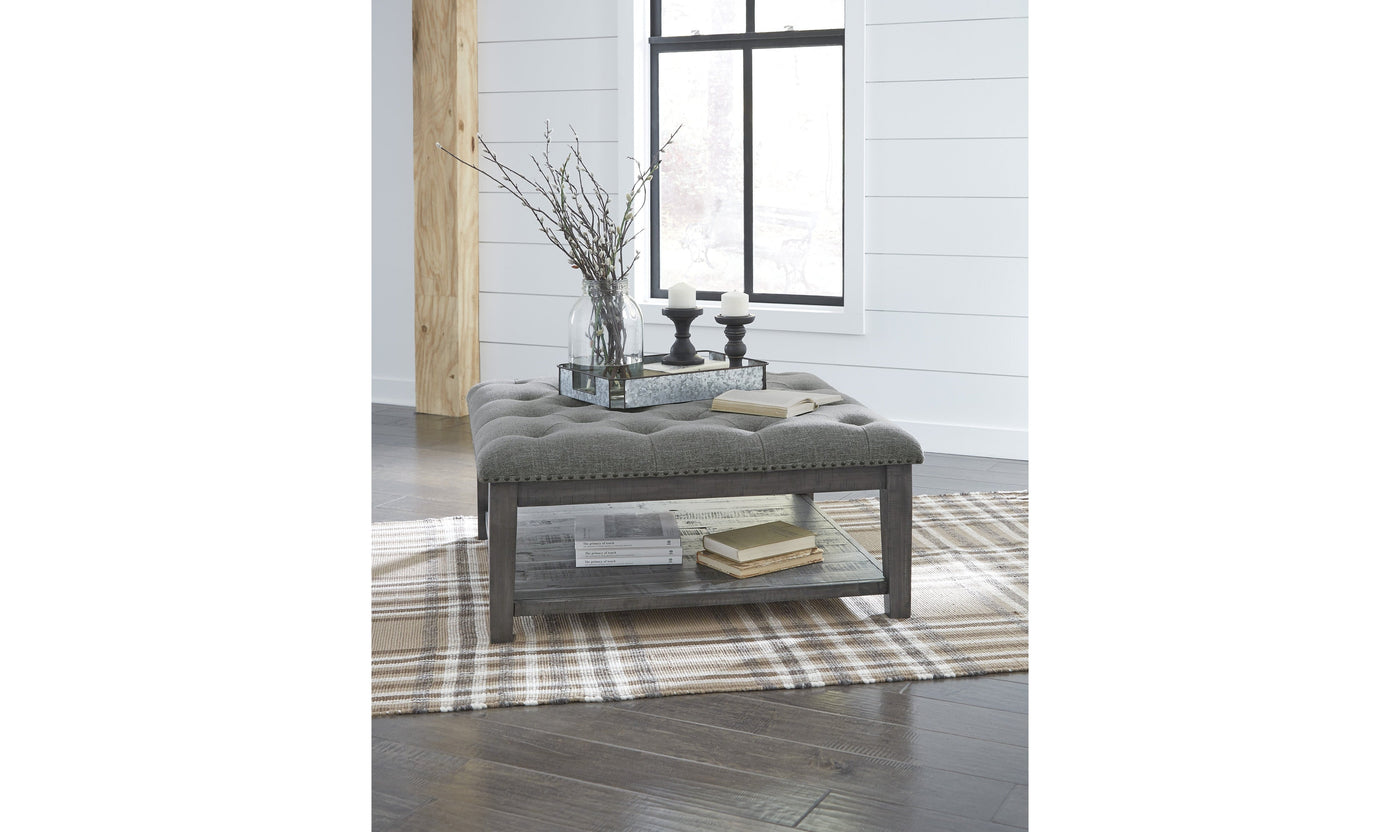 Borlofield Ottoman Cocktail Table-Coffee Tables-Leahyco