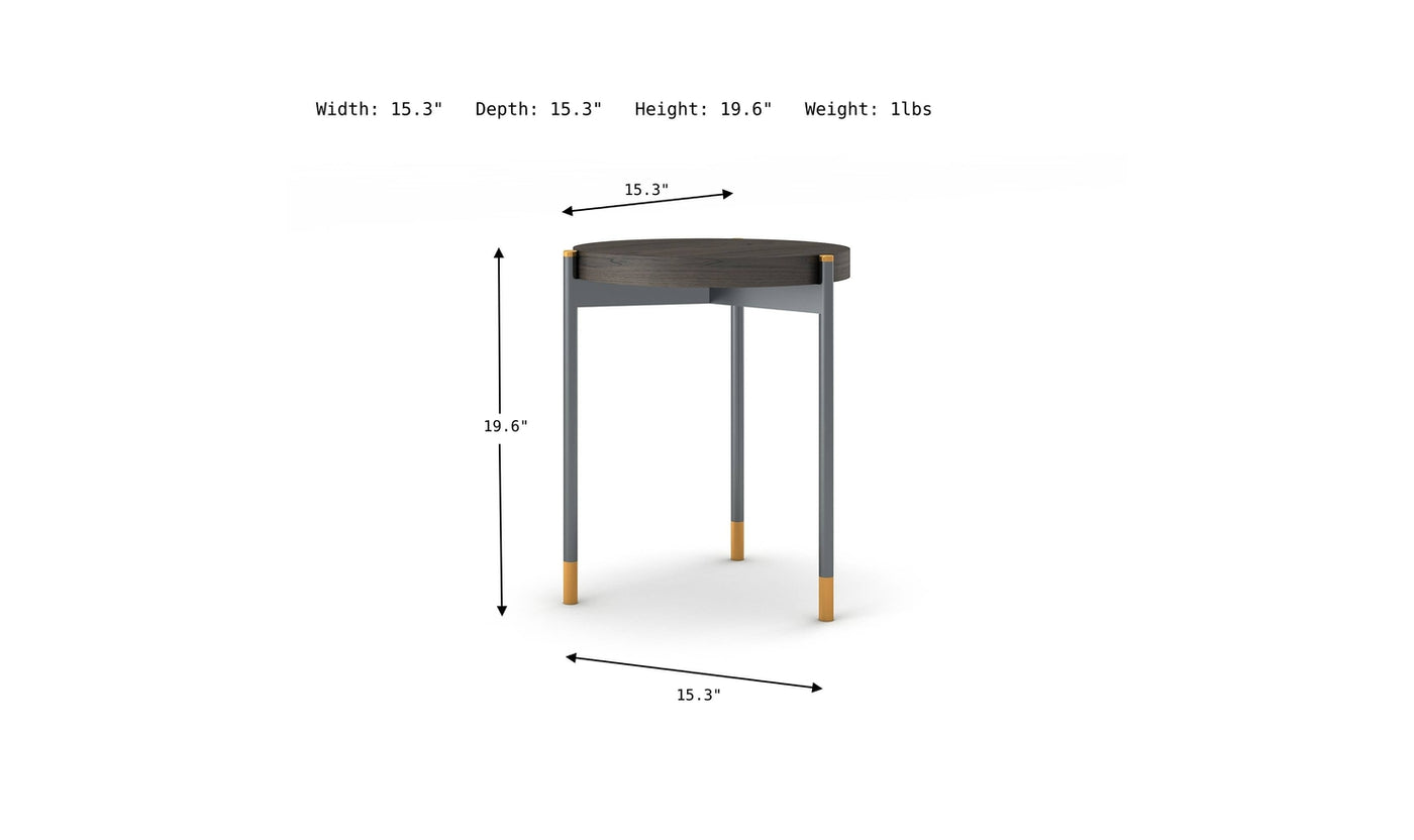 Bosa End Table-End Tables-Leahyco