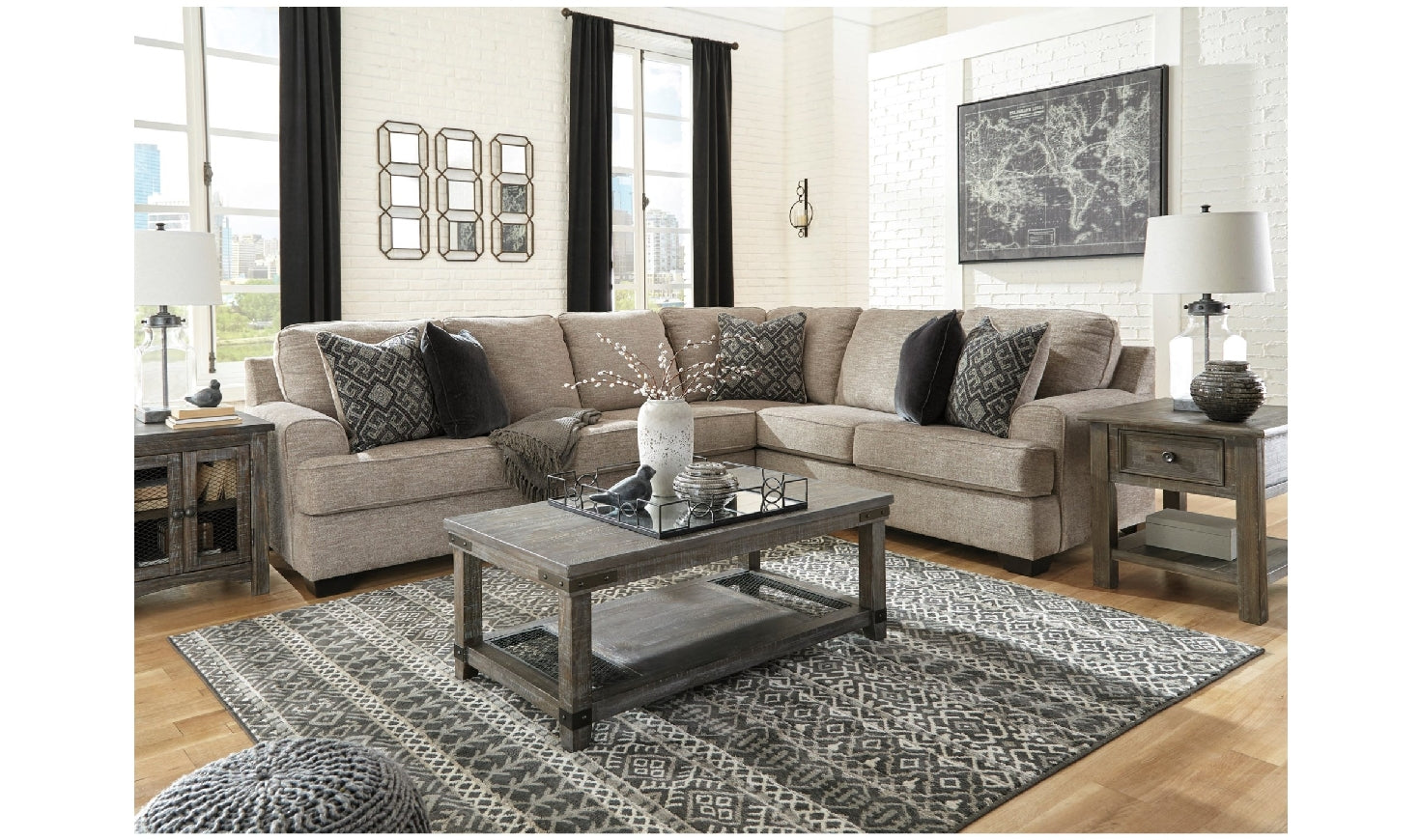 Bovarian Sectional-Sectional Sofas-Leahyco