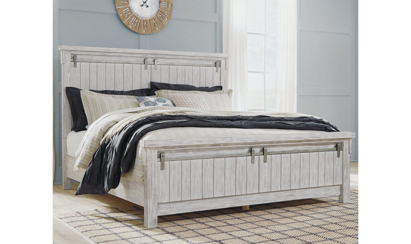 Brashland Queen Panel Bed-Beds-Leahyco