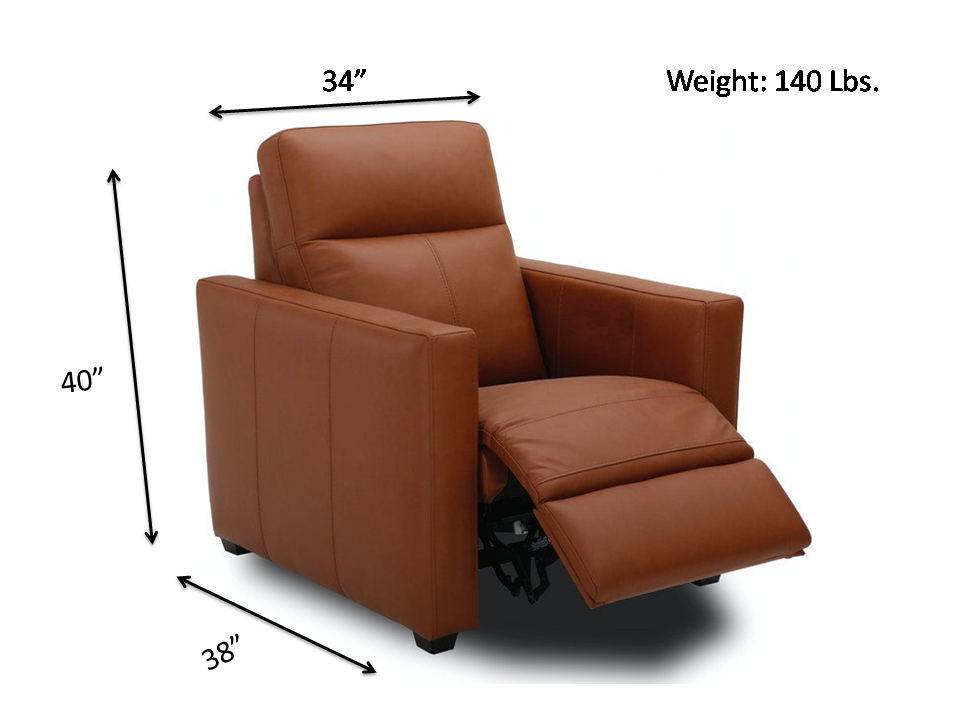 Broadway Power Recliner With Power Headrest-Recliner Chairs-Leahyco