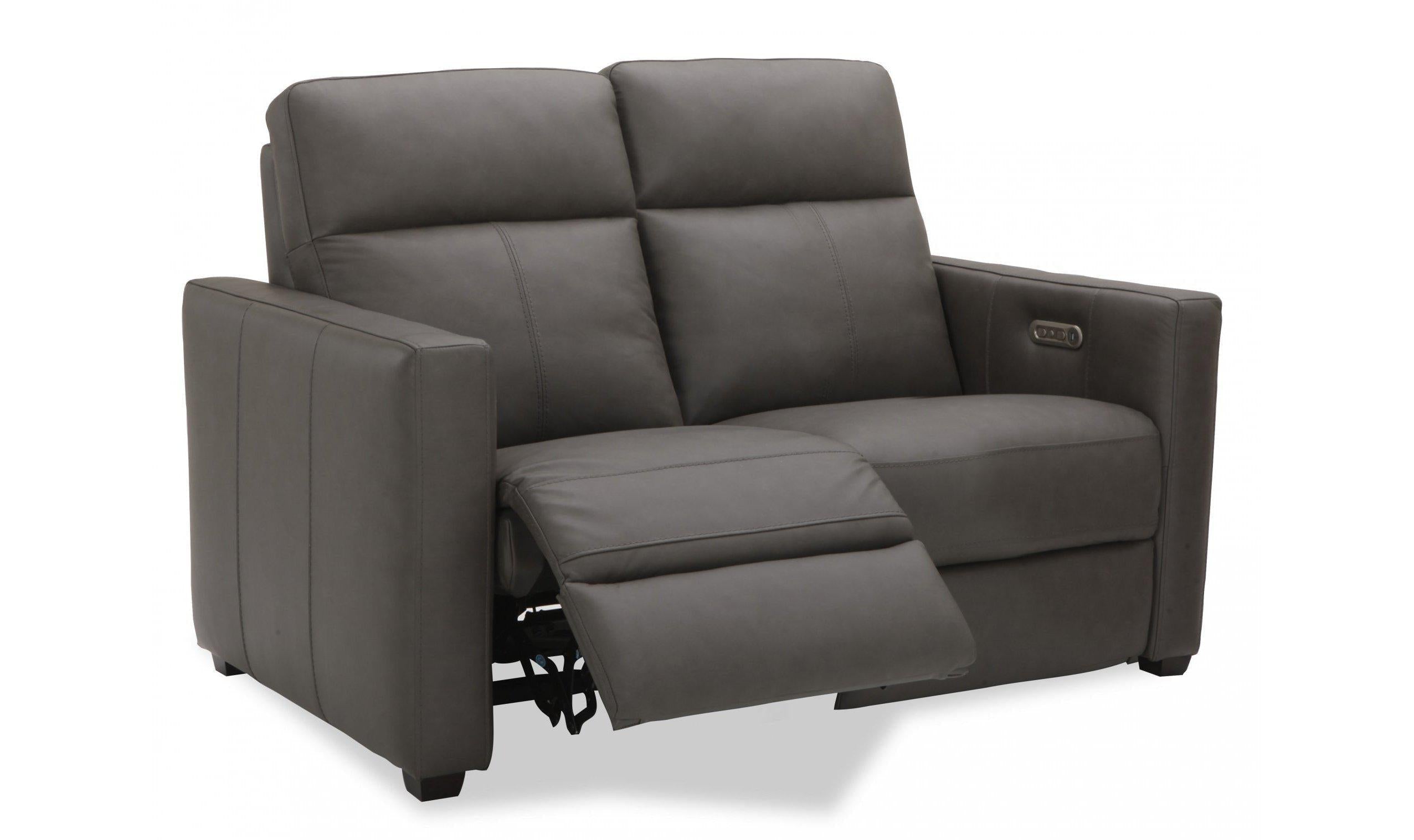 Broadway Power Reclining Loveseat With Power Headrest-Loveseats-Leahyco