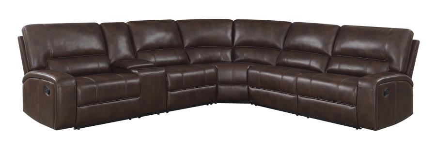 Brunson 3-Piece Motion Sectional Sofa-Sectional Sofas-Leahyco