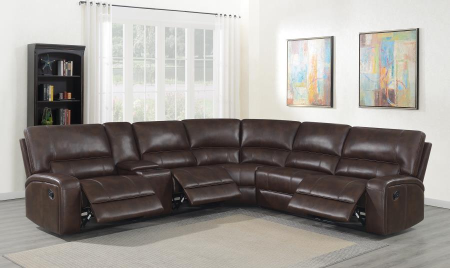 Brunson 3-Piece Motion Sectional Sofa-Sectional Sofas-Leahyco