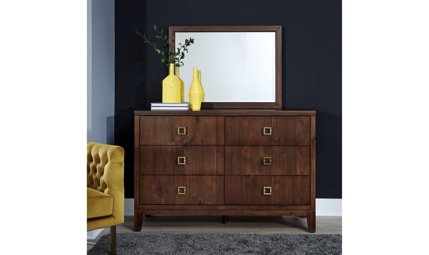 Bungalow Dresser with Mirror by homestyles-Dressers-Leahyco