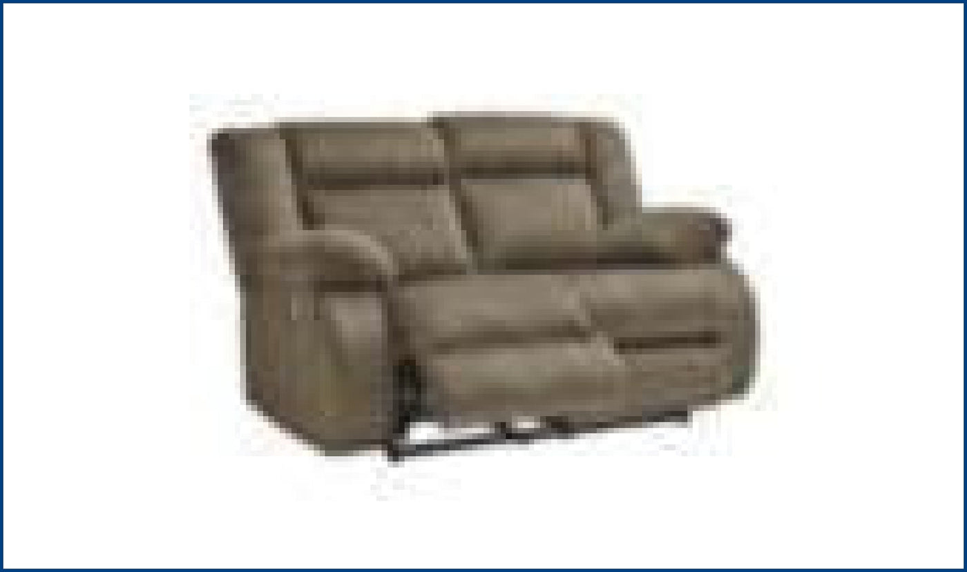 Burkner Reclining Power Loveseats-Loveseats-Leahyco