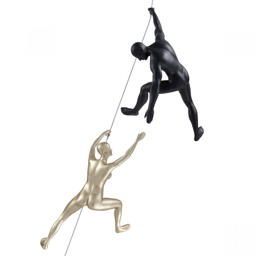 Modern Wall Decor Climbing Couple set