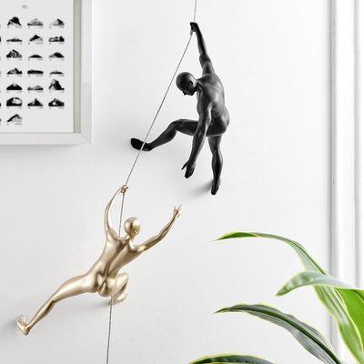 Modern Wall Decor Climbing Couple set