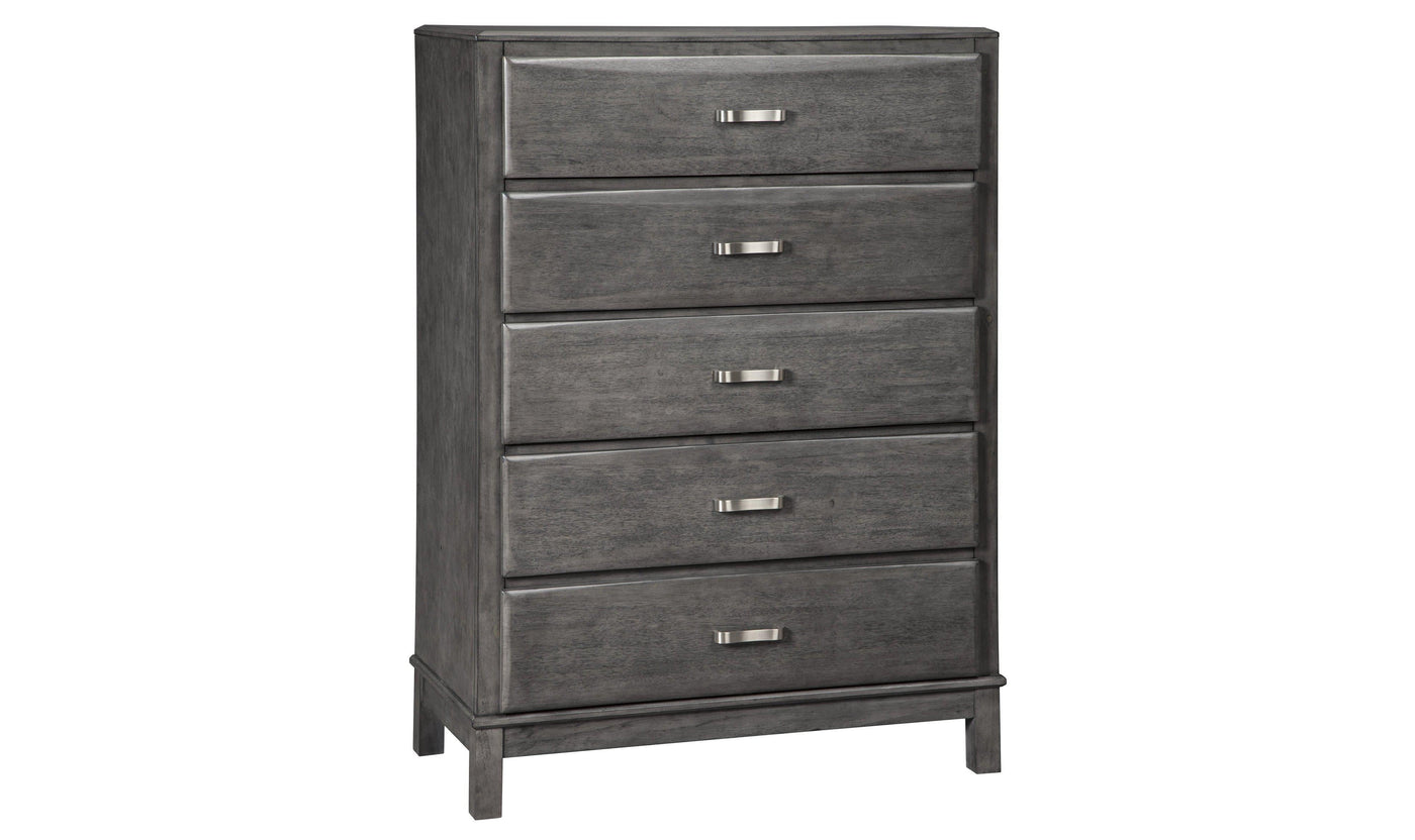 Caitbrook 5 Drawer Chest-Storage Chests-Leahyco