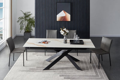 Calcutta Extendable Dining Table-Dining Tables-Leahyco