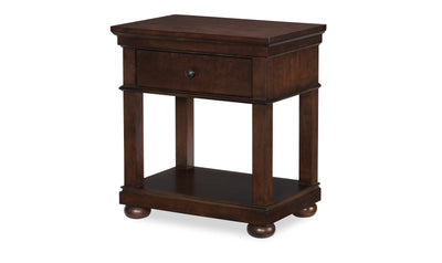 Canterbury Open Night Stand-Nightstands-Leahyco