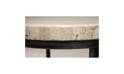 Capri Round End Table-End Tables-Leahyco