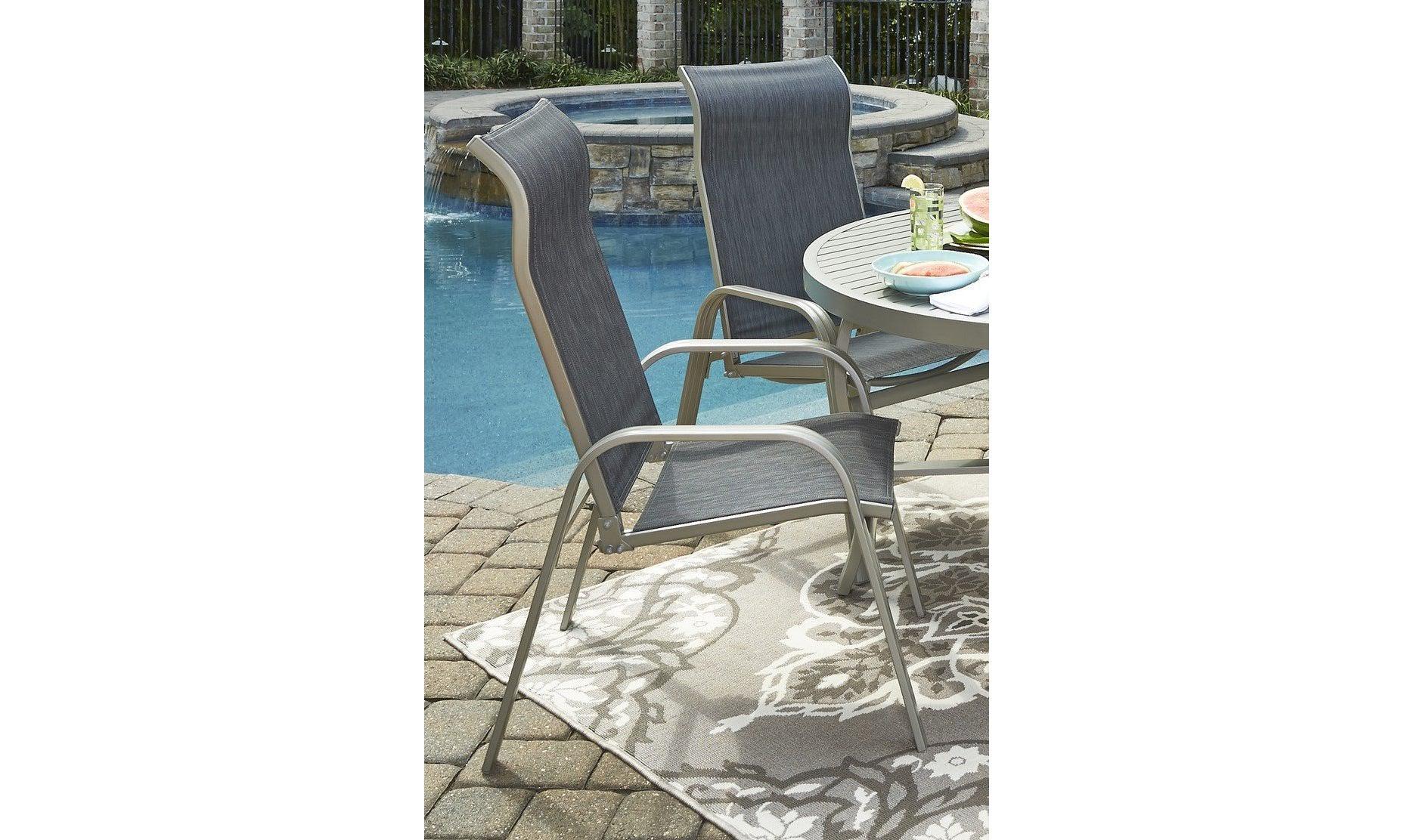 Captiva Outdoor Chair Pair by -Gray homestyles-Patio-Leahyco