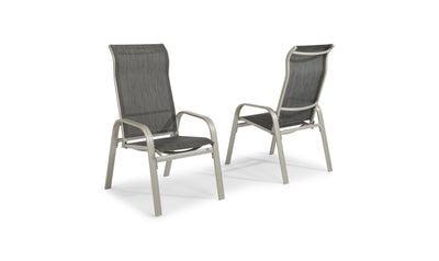 Captiva Outdoor Chair Pair by -Gray homestyles-Patio-Leahyco