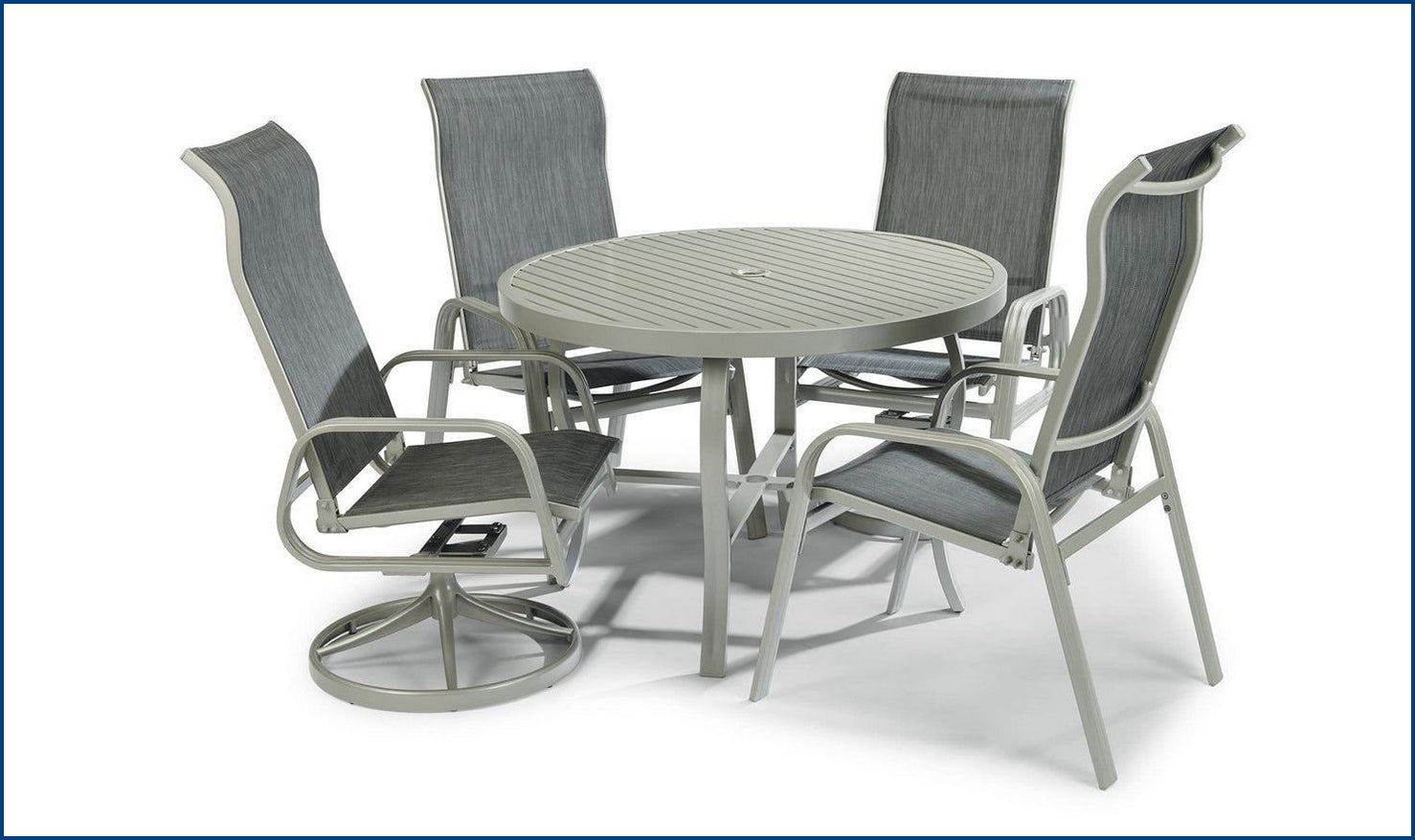 Captiva Outdoor Dining Set-Dining Sets-Leahyco