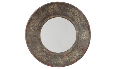 Carine Gray Accent Mirror-Mirrors-Leahyco