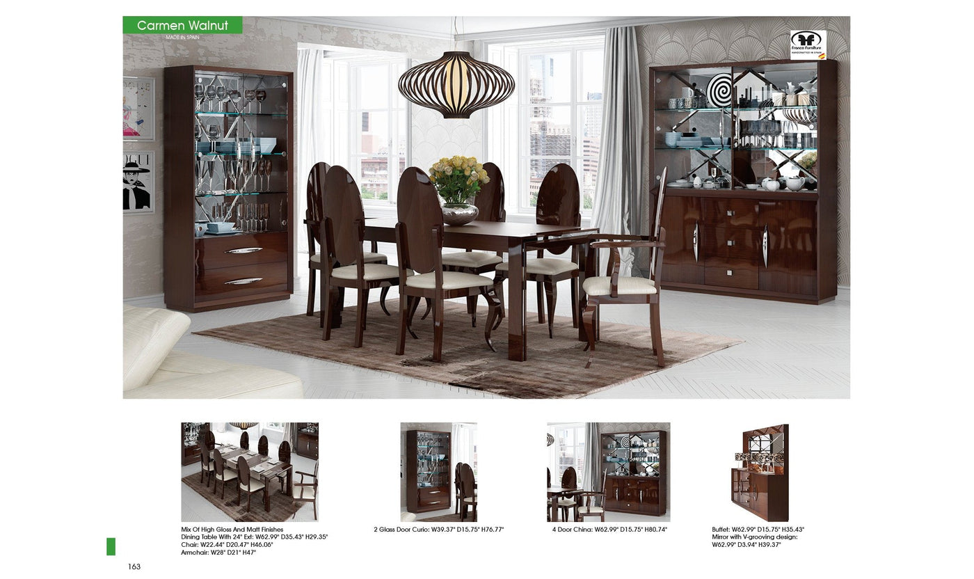 Carmen China Cabinet-China Cabinets-Leahyco