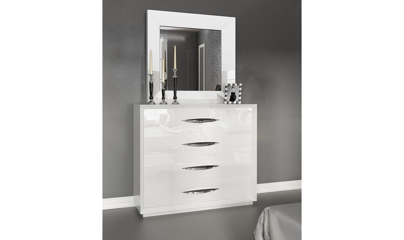 Carmen White Wardrobe-Wardrobes-Leahyco