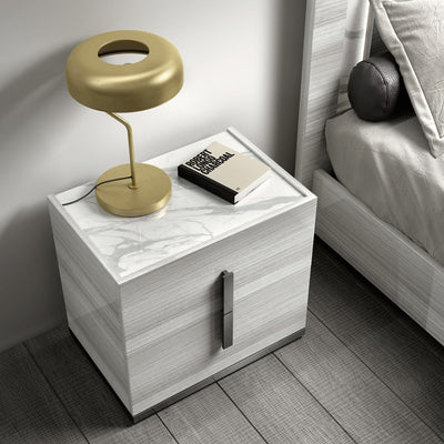 Carrara Night Stand-Nightstands-Leahyco