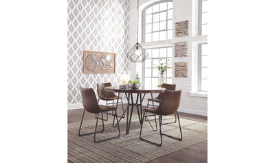 Centiar Round Dining Room Table-Dining Tables-Leahyco