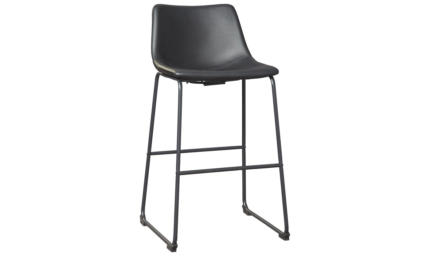 Centiar Tall Upholstered Barstool (Pair)-Barstools-Leahyco