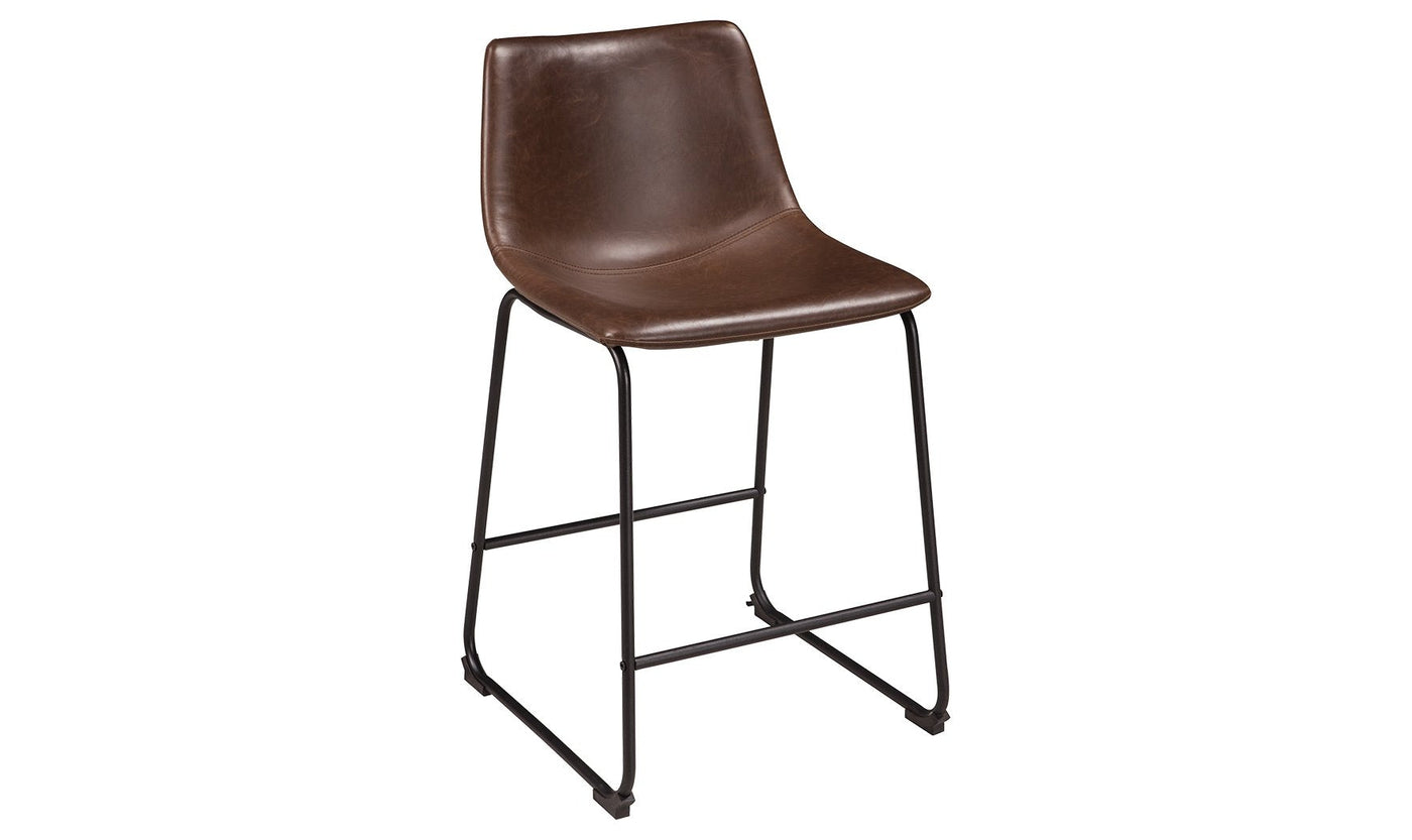 Centiar Upholstered Barstool (Pair)-Barstools-Leahyco