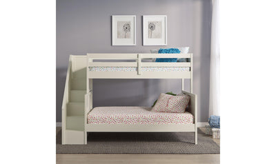 Century Twin Over Full Bunk Beds - White by homestyles-Beds-Leahyco