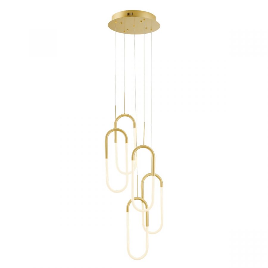 Averi LED Five Clips Chandelier