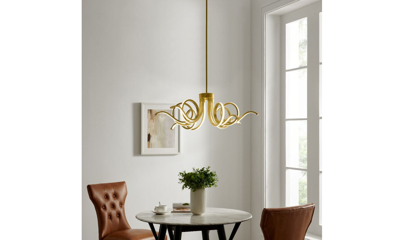 Magnolia LED Adjustable Chandelier