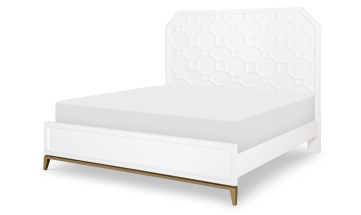 Chelsea by Rachael Ray Complete Panel Bed, Twin 3/3-Beds-Leahyco