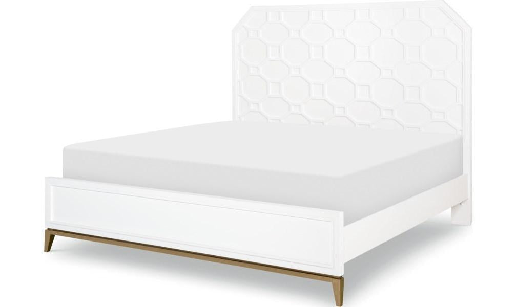 Chelsea by Rachael Ray Panel Bed, Queen 5/0-Beds-Leahyco