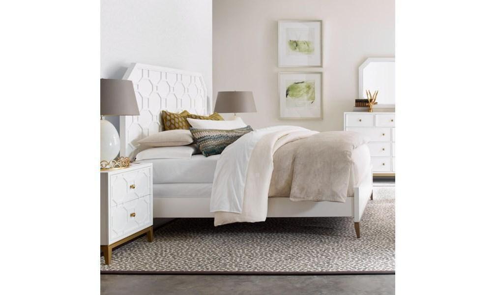 Chelsea by Rachael Ray Panel Bed, Queen 5/0-Beds-Leahyco