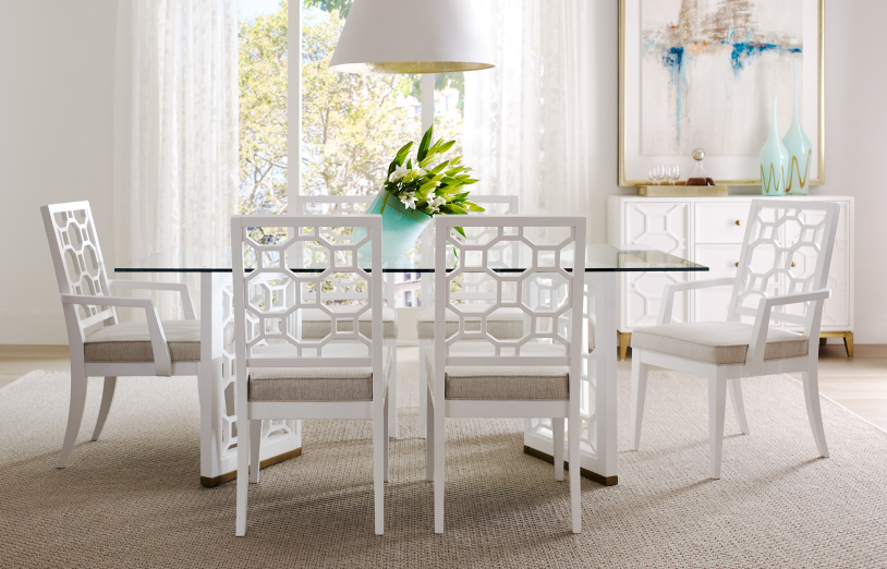 Chelsea by Rachael Ray Rectangle Table-Dining Tables-Leahyco