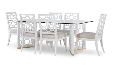 Chelsea by Rachael Ray Rectangle Table-Dining Tables-Leahyco