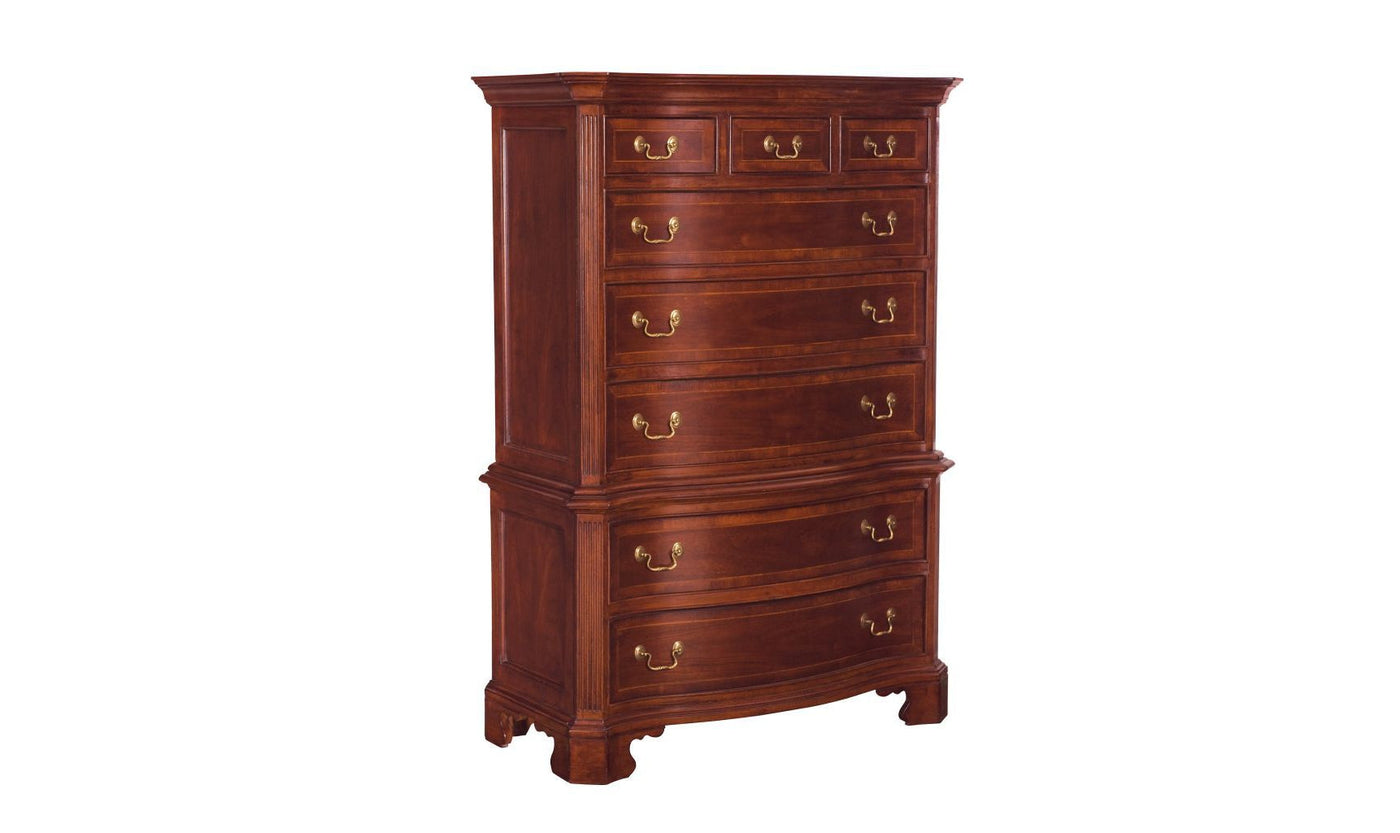 CHERRY GROVE CHEST ON CHEST-Storage Chests-Leahyco