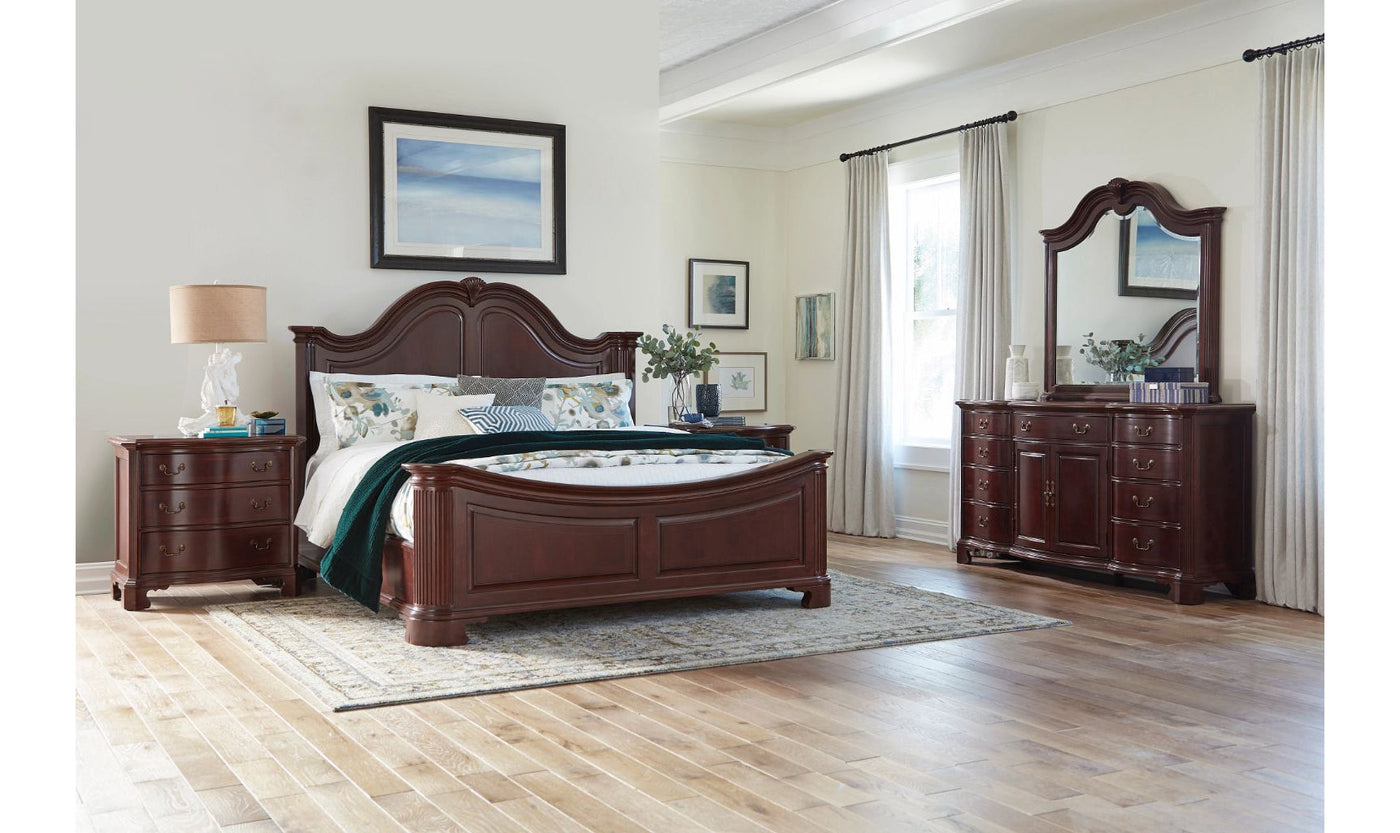 CHERRY GROVE MANSION BED-Beds-Leahyco