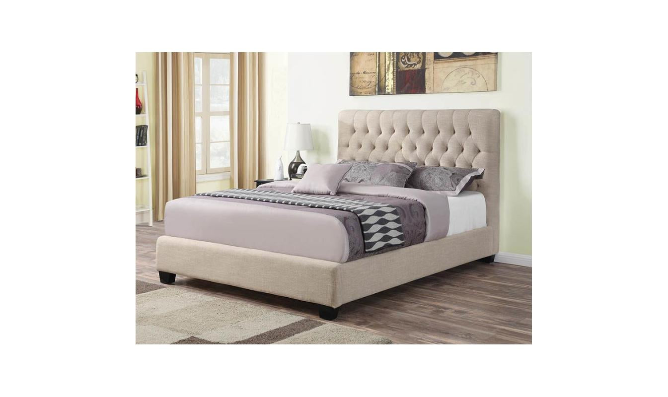 Chloe Upholstered Bed-Beds-Leahyco